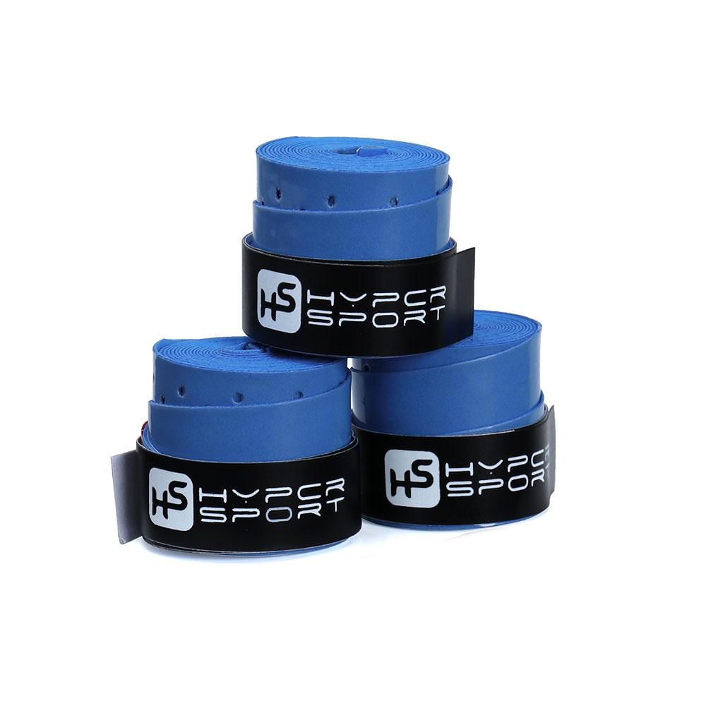 Encontraproduto.com.br - Overgrip Hyper Perforatred Pack com 03 Unidades Azul