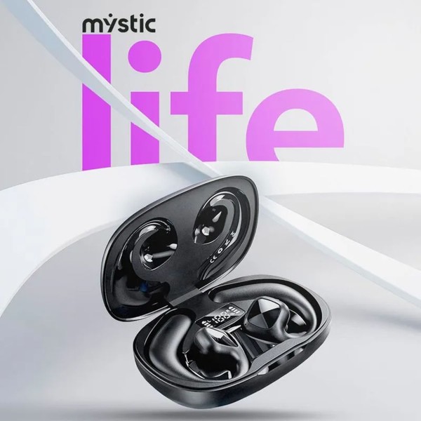 Encontraproduto.com.br - Fone de Ouvido Bluetooth Mystic Life MY-EB67 Preto