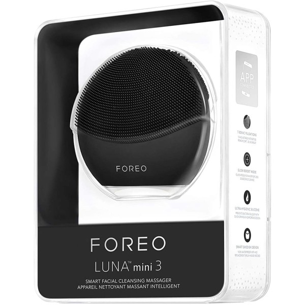 Encontraproduto.com.br - Escova Facial Elétrica - Foreo Luna Mini 3 Midnight