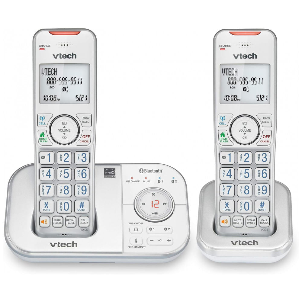 Encontraproduto.com.br - Telefone Sem Fio Vtech Vs112-27, Secretária Eletrônica