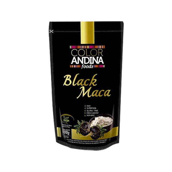 Maca Peruana Preta 100g Color Andina