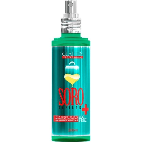 Encontraproduto.com.br - Soro Capilar Zero Frizz 200ml - Glatten