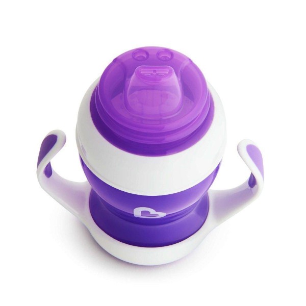 Encontraproduto.com.br - Copo de Transição Roxo 120ml Munchkin
