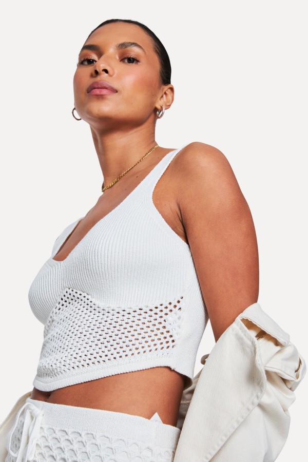 Encontraproduto.com.br - Saia Crochet