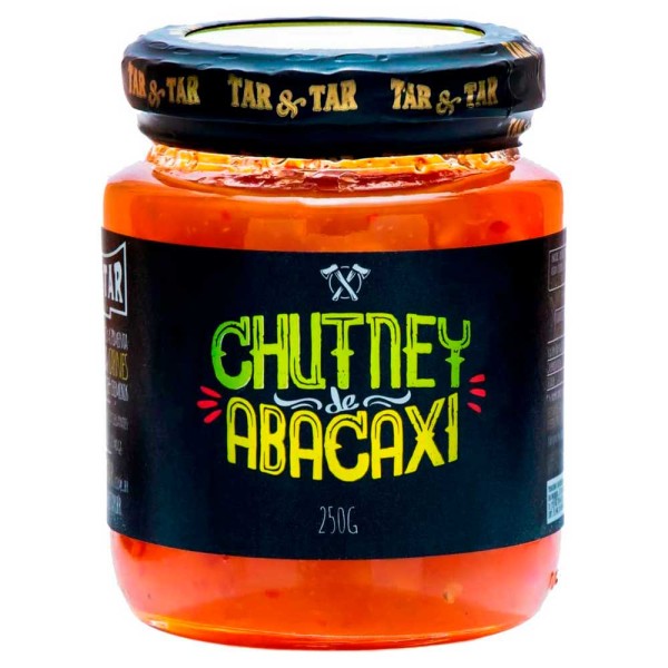 Chutney de Abacaxi Tar e Tar 250g