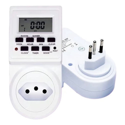 Encontraproduto.com.br - Temporizador de Tomada Digital Timer Programavel Bivolt 110v/220v
