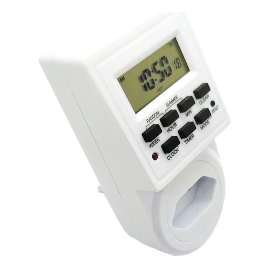 Encontraproduto.com.br - Temporizador de Tomada Digital Timer Programavel Bivolt 110v/220v