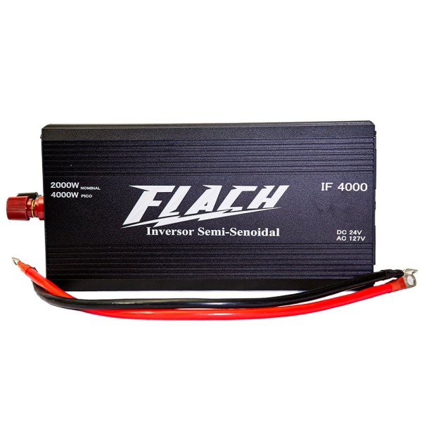 Encontraproduto.com.br - Inversor de Tensão IF4000 - 24v/127v - 2000W Nominal 4000W Pico