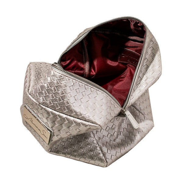 Encontraproduto.com.br - Nécessaire Prata Mariana Saad By Océane