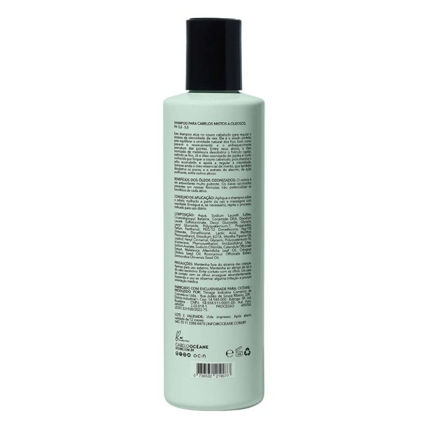 Encontraproduto.com.br - Shampoo Para Cabelos Oleosos 250ml Océane