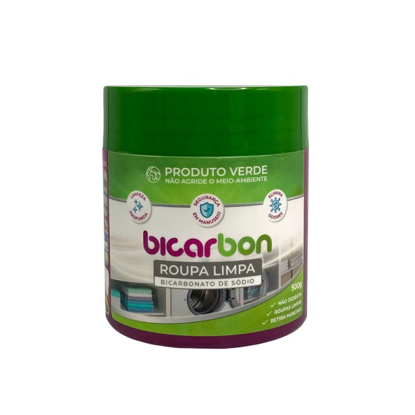 Encontraproduto.com.br - Alvejante Pó Bicarbon Roupa Limpa 500g