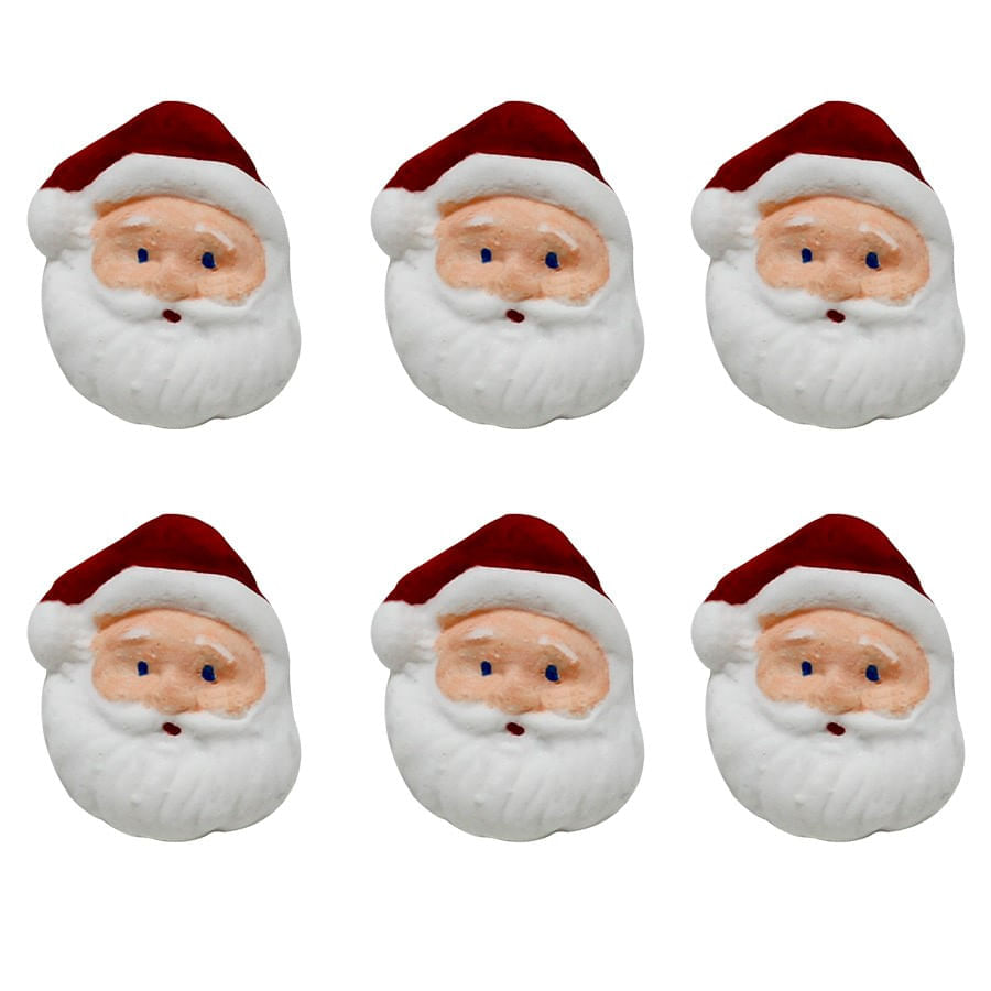 Confeitos de Açúcar Papai Noel P 6 Unidades ABELHA CONFEITEIRA