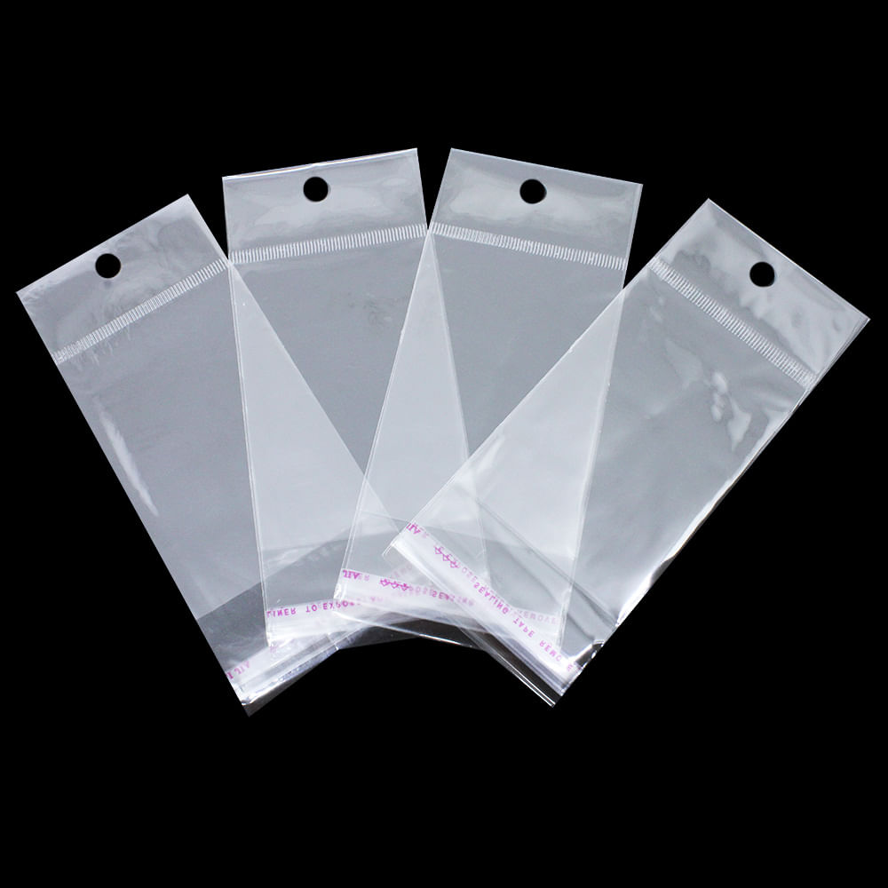 Encontraproduto.com.br - 1000 Unidades saco Plástico Adesivado SEM Solapa 6x7+3 cm