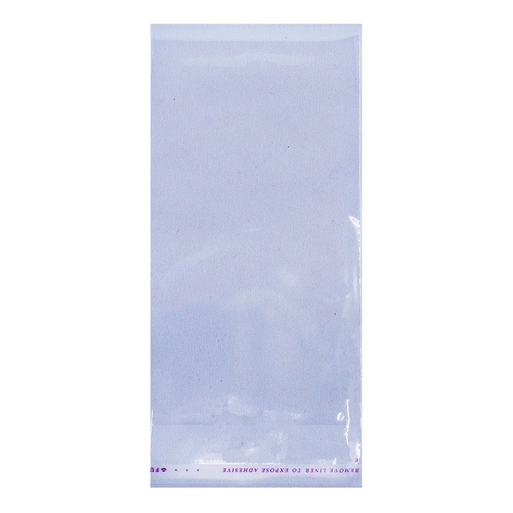 Encontraproduto.com.br - Saco Adesivado Transparente Autocolante 9x17cm Com 100 un