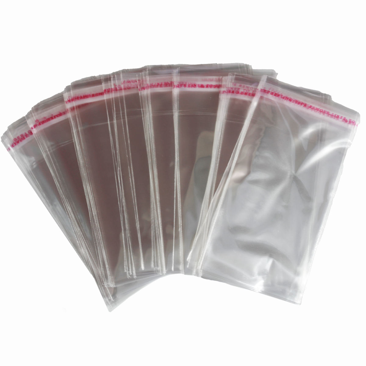 Encontraproduto.com.br - Saco Plástico Adesivado sem Solapa 6x9cm pct com 100 uni