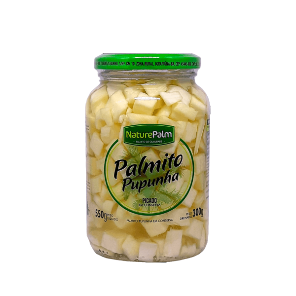 Encontraproduto.com.br - PALMITO PICADO NATUREPALM 300G