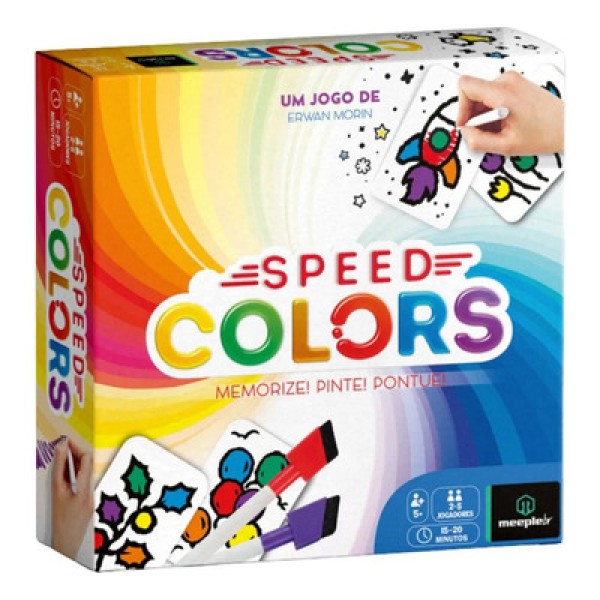 Encontraproduto.com.br - Speed Color Jogo De Cartas Meeple Br