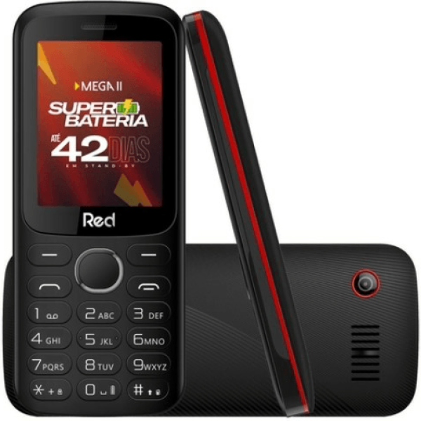 CELULAR RED MEGA II M010G PTO/VERM
