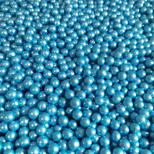 Encontraproduto.com.br - Confeitos de Açúcar Pérolas G Azul 60g ABELHA CONFEITEIRA