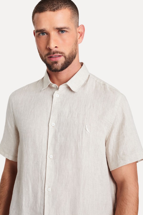 Encontraproduto.com.br - Camisa Mc Linho Riviera