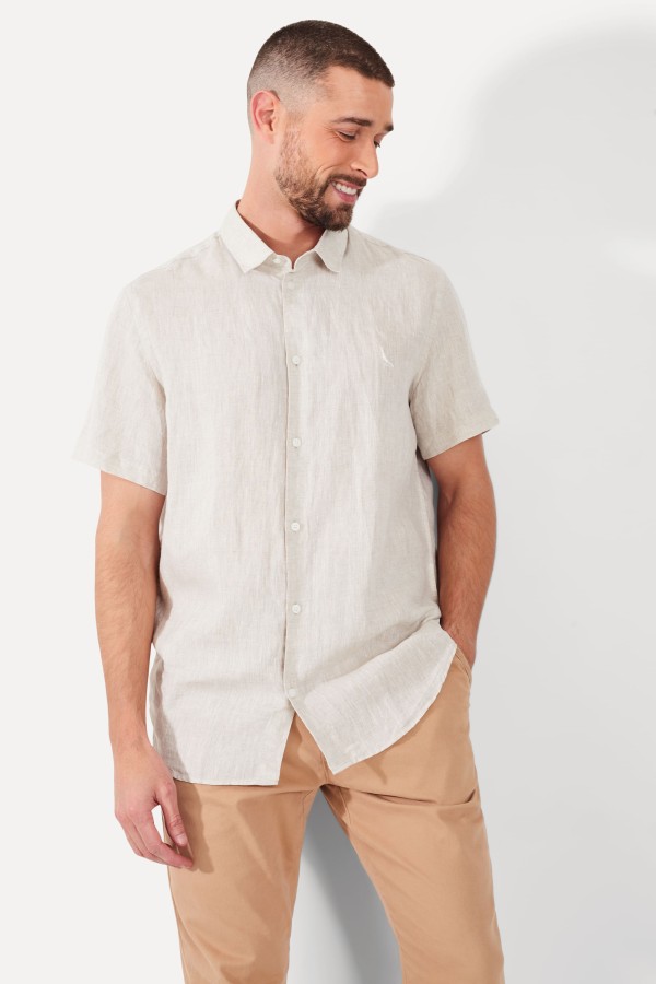 Encontraproduto.com.br - Camisa Mc Linho Riviera