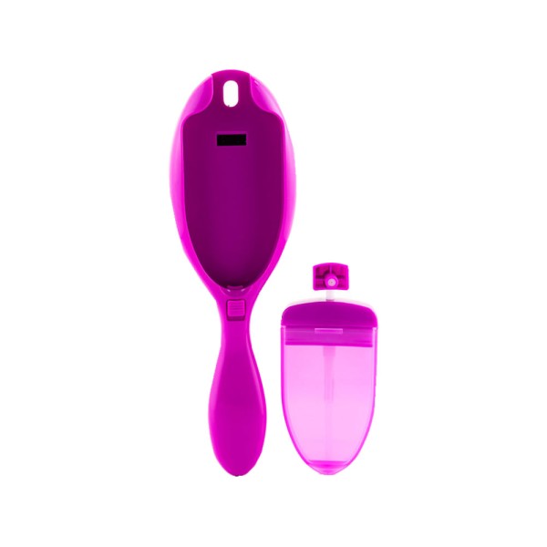 Encontraproduto.com.br - Escova para Desembaraçar Wetbrush 2-In-1 Treatment Brush com Dispenser para Tratamento Roxa Roxa