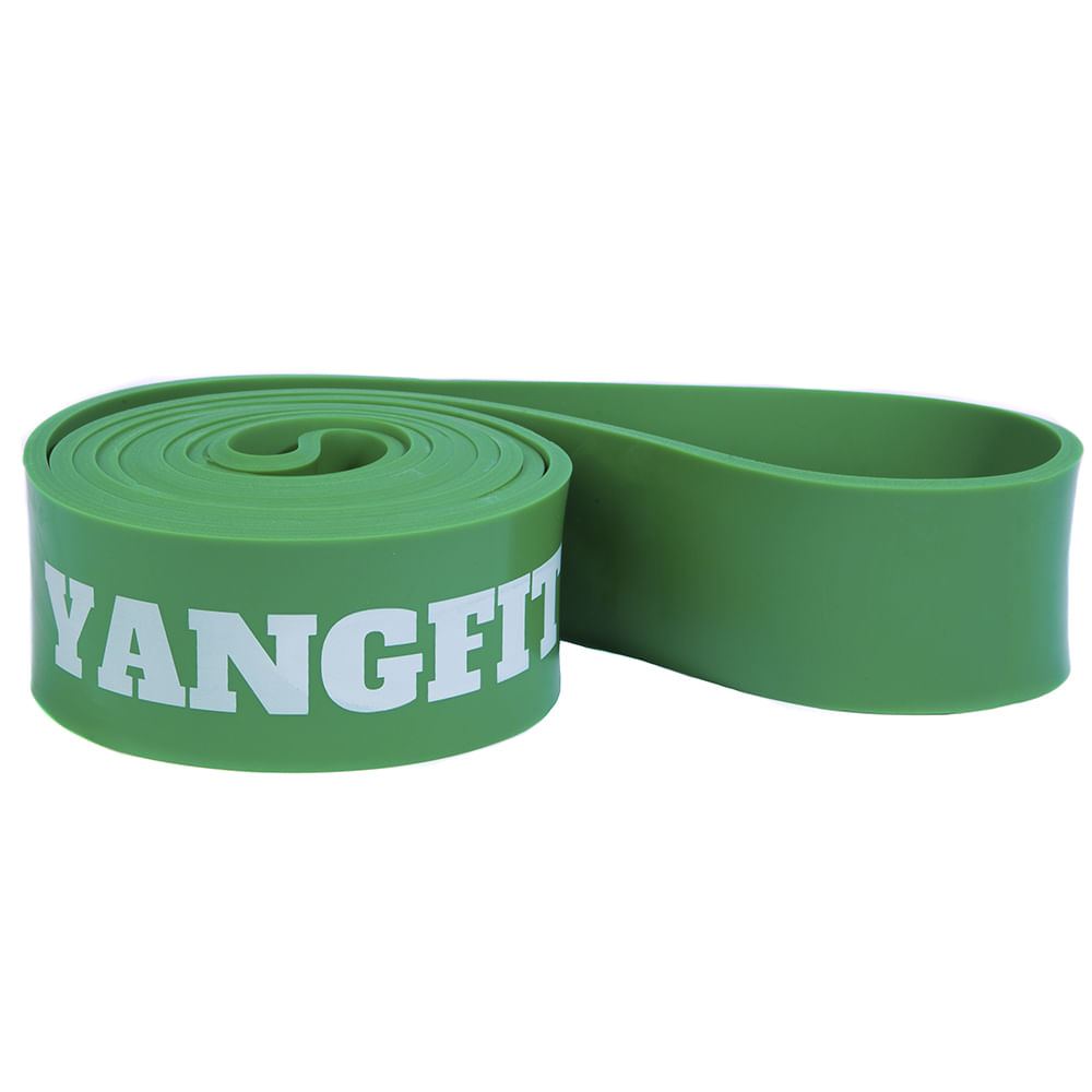 Encontraproduto.com.br - Kit Super Band Extensor Elástico 4 Intensidades Yangfit
