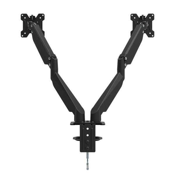 Encontraproduto.com.br - Suporte de Mesa Articulado p/ até 2 Monitores 17 A 32 Polegadas Com Ajuste de Altura e Pistão a Gás - AC372OUT [Reembalado]