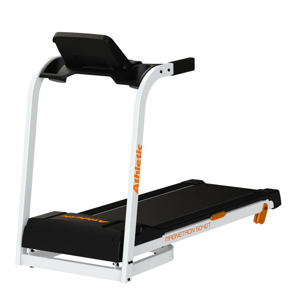 Encontraproduto.com.br - Esteira Eletrônica Athletic Magnetron 5040T Motor 5.0 HPM ATE 16KM/H 130KG 2 Níveis de Inclinação Bivolt 3857