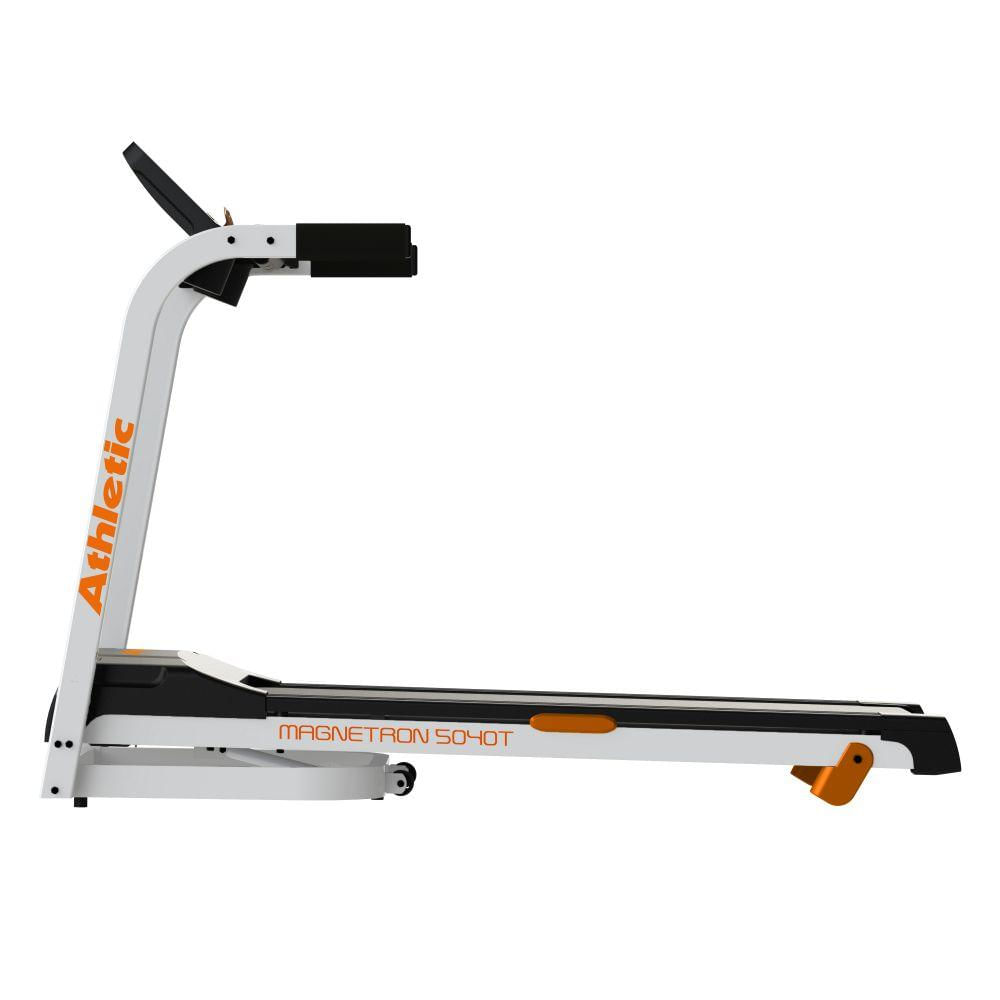 Encontraproduto.com.br - Esteira Eletrônica Athletic Magnetron 5040T Motor 5.0 HPM ATE 16KM/H 130KG 2 Níveis de Inclinação Bivolt 3857