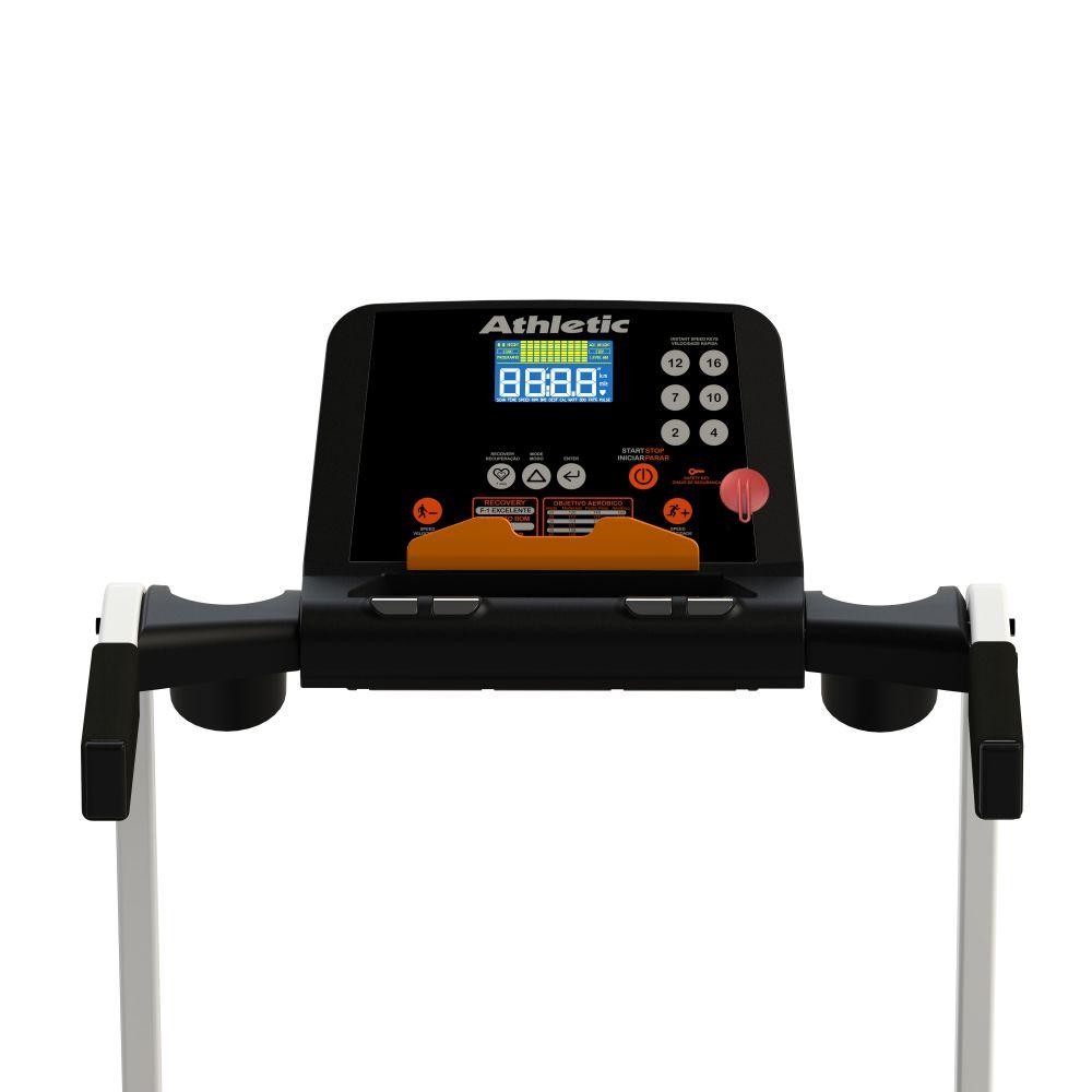 Encontraproduto.com.br - Esteira Eletrônica Athletic Magnetron 5040T Motor 5.0 HPM ATE 16KM/H 130KG 2 Níveis de Inclinação Bivolt 3857