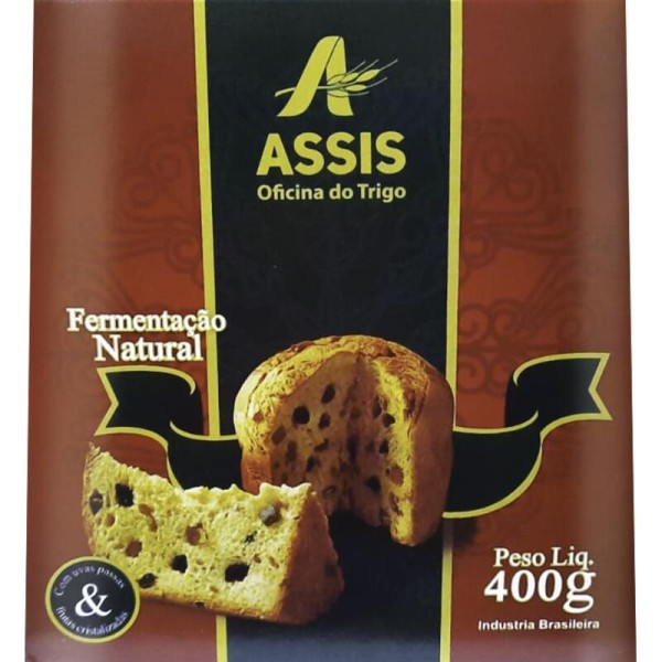 Encontraproduto.com.br - Panetone Assis Frutas Caixeta com 400g