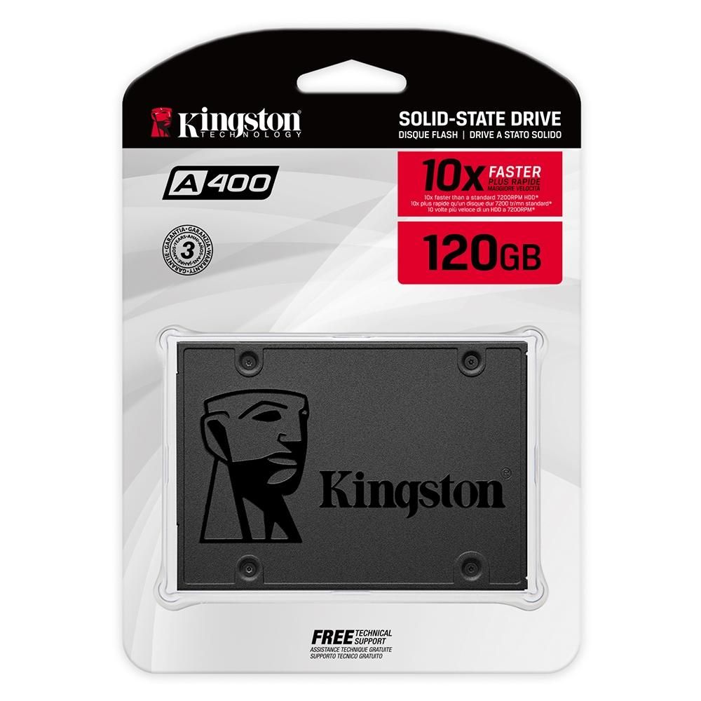 Encontraproduto.com.br - SSD 120GB SATA A400 Kingston
