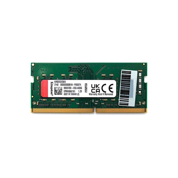 Encontraproduto.com.br - Memória Kingston 8GB SODIMM DDR4 3200MHz 1,2V 1Rx8 para notebook