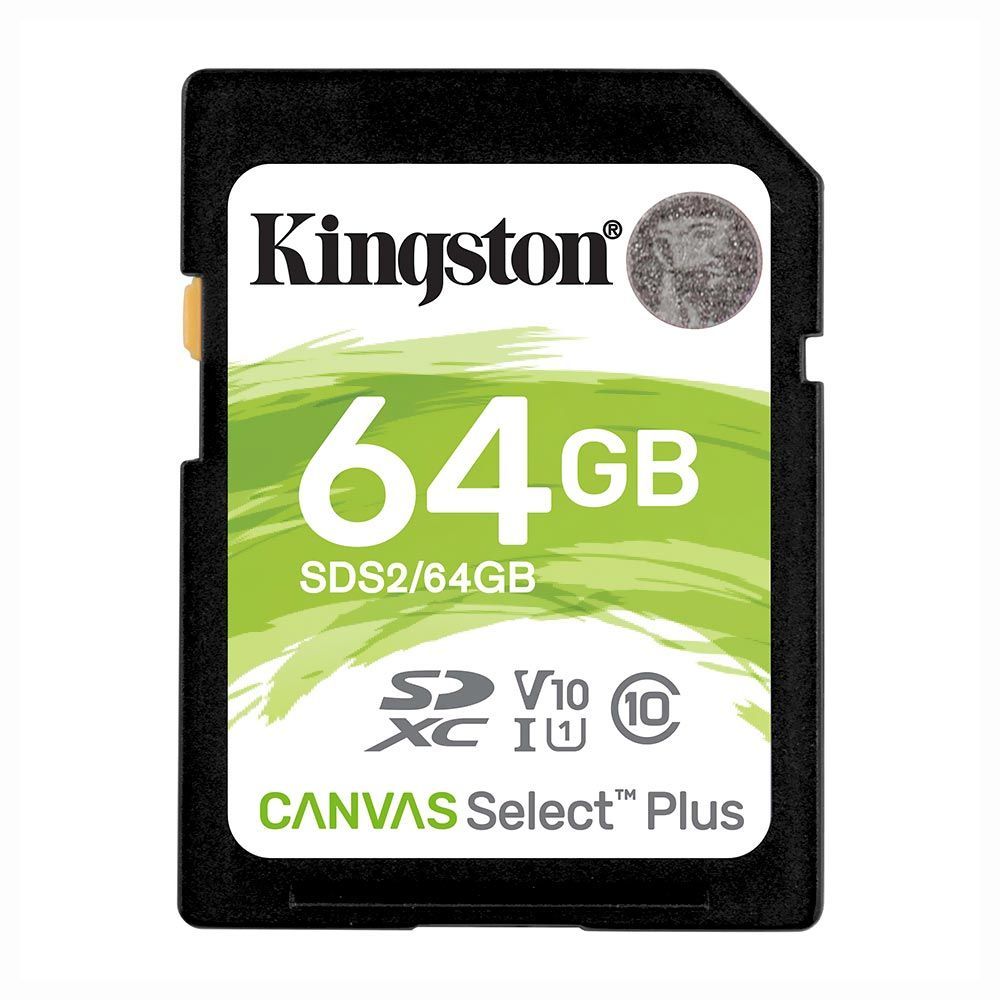 Encontraproduto.com.br - Cartão de Memória SD XC HD 64GB SDS2/64GB - Kingston