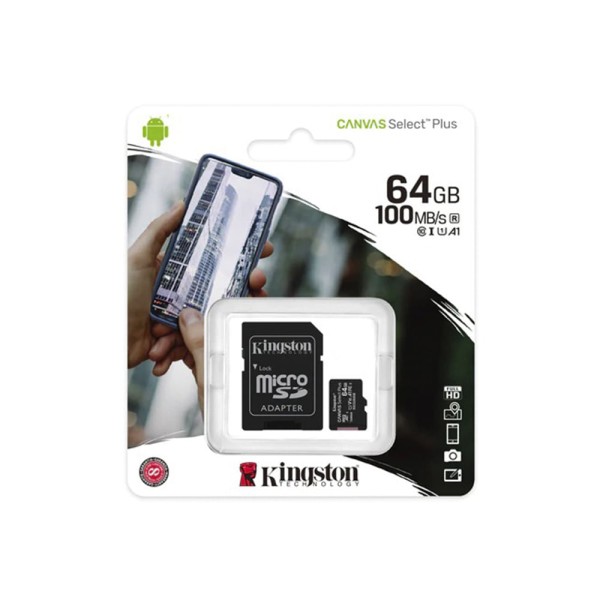 Encontraproduto.com.br - Cartão De Memória Kingston Micro Sdxc 64gb Classe 10