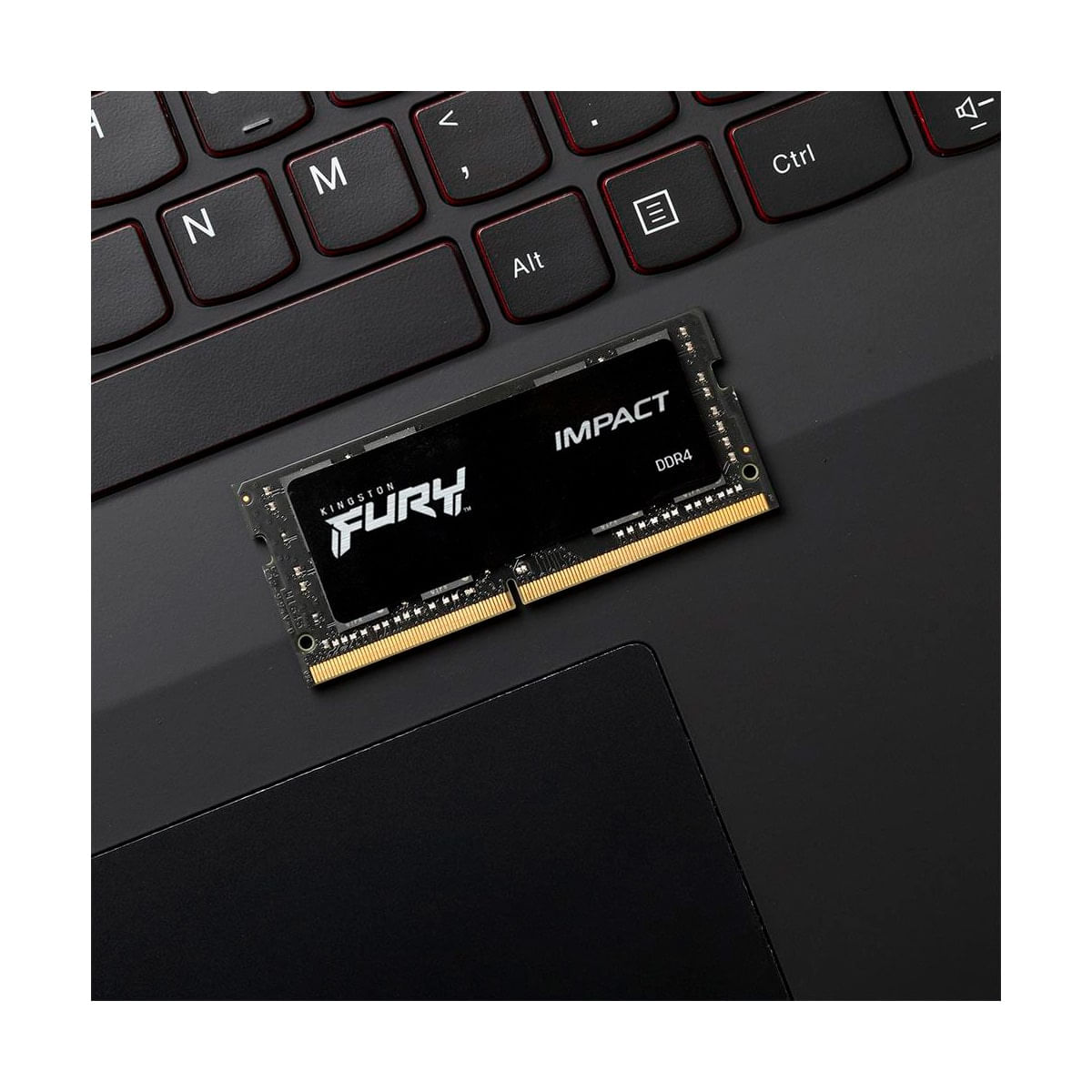 Encontraproduto.com.br - Memória Gamer Kingston 32GB SODIMM DDR4 Fury Impact 3200MHz 1,2V 2Rx8 para notebooks