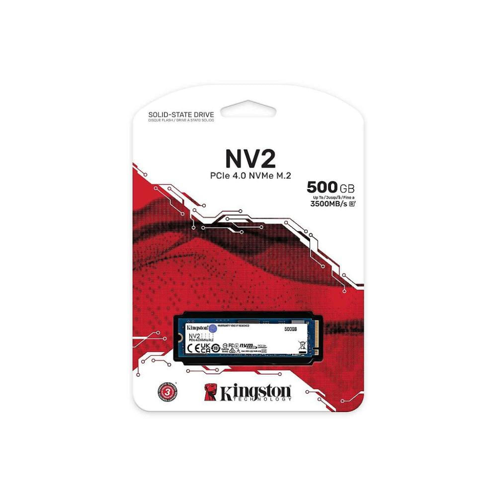 SSD Interno M.2 500GB NVMe 3500MB SNV2S/500G - Kingston