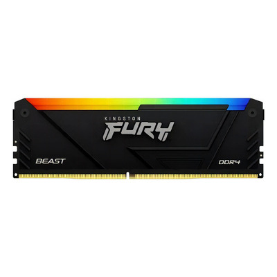 Encontraproduto.com.br - Memória Ram para Desktop 16GB DDR4 3200Mhz Fury Beast RGB KF432C16BB2A/16 - Kingston