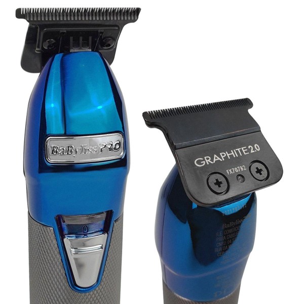 Encontraproduto.com.br - Kit Finale Fx Blue + Máquina De Acabamento - Babyliss Pro