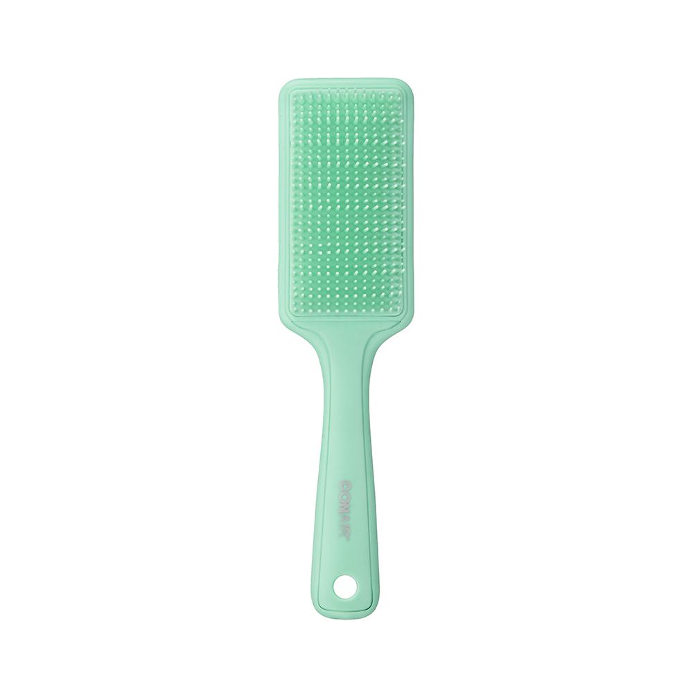 Encontraproduto.com.br - Conair Color Pops Escova de Cabelo Verde com Cerdas Flexíveis