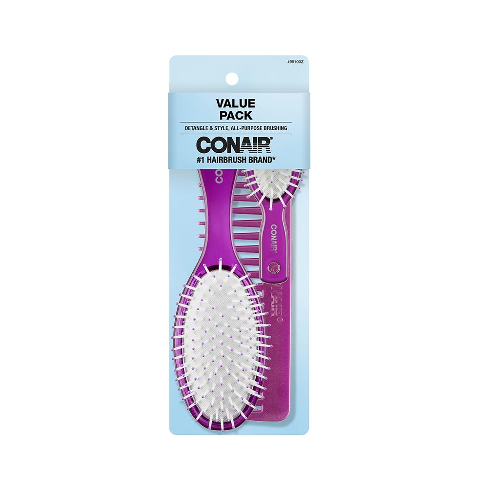 Encontraproduto.com.br - Kit Conair com Escovas e Pente (3 Produtos)