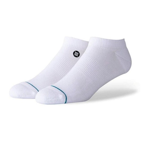 Meia Cano Baixo stance  Icon Low Masculina - Branca