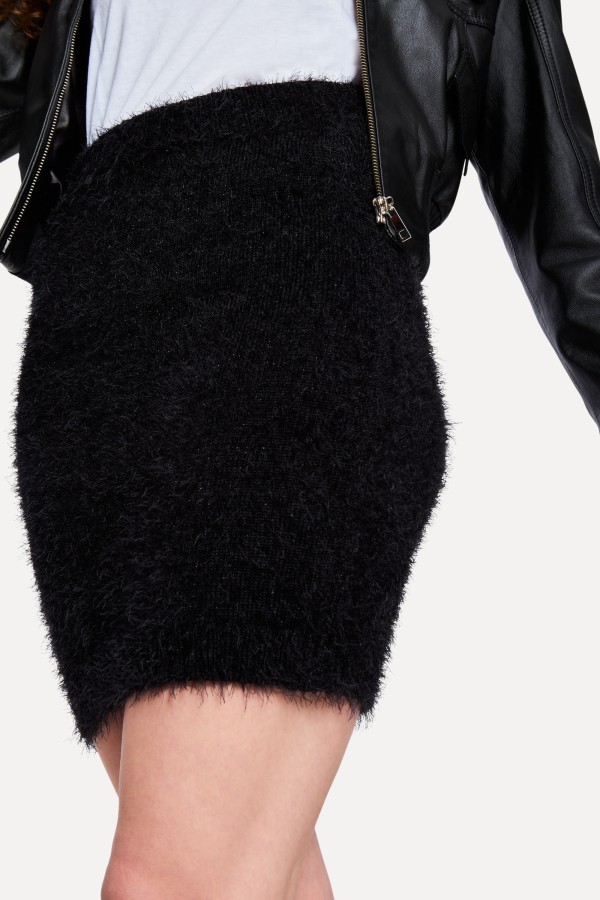 Encontraproduto.com.br - Saia Tricot Fur