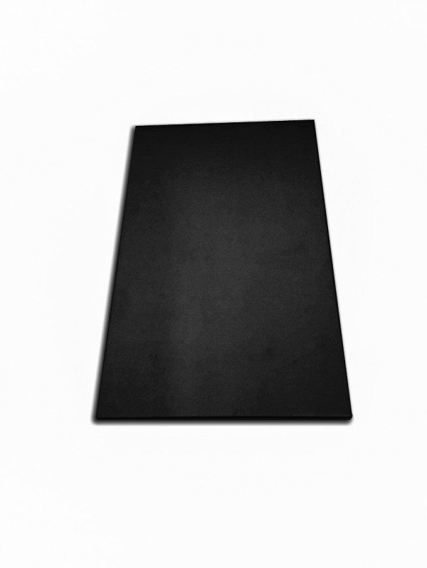 Encontraproduto.com.br - Tabua de Corte LISA polietileno - Preta - 50 x 30 - Gourmet