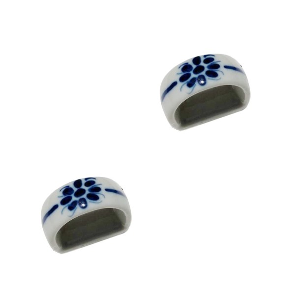 Encontraproduto.com.br - Argolas 2 (duas) para guardanapo pintada a mão, Monte Sião