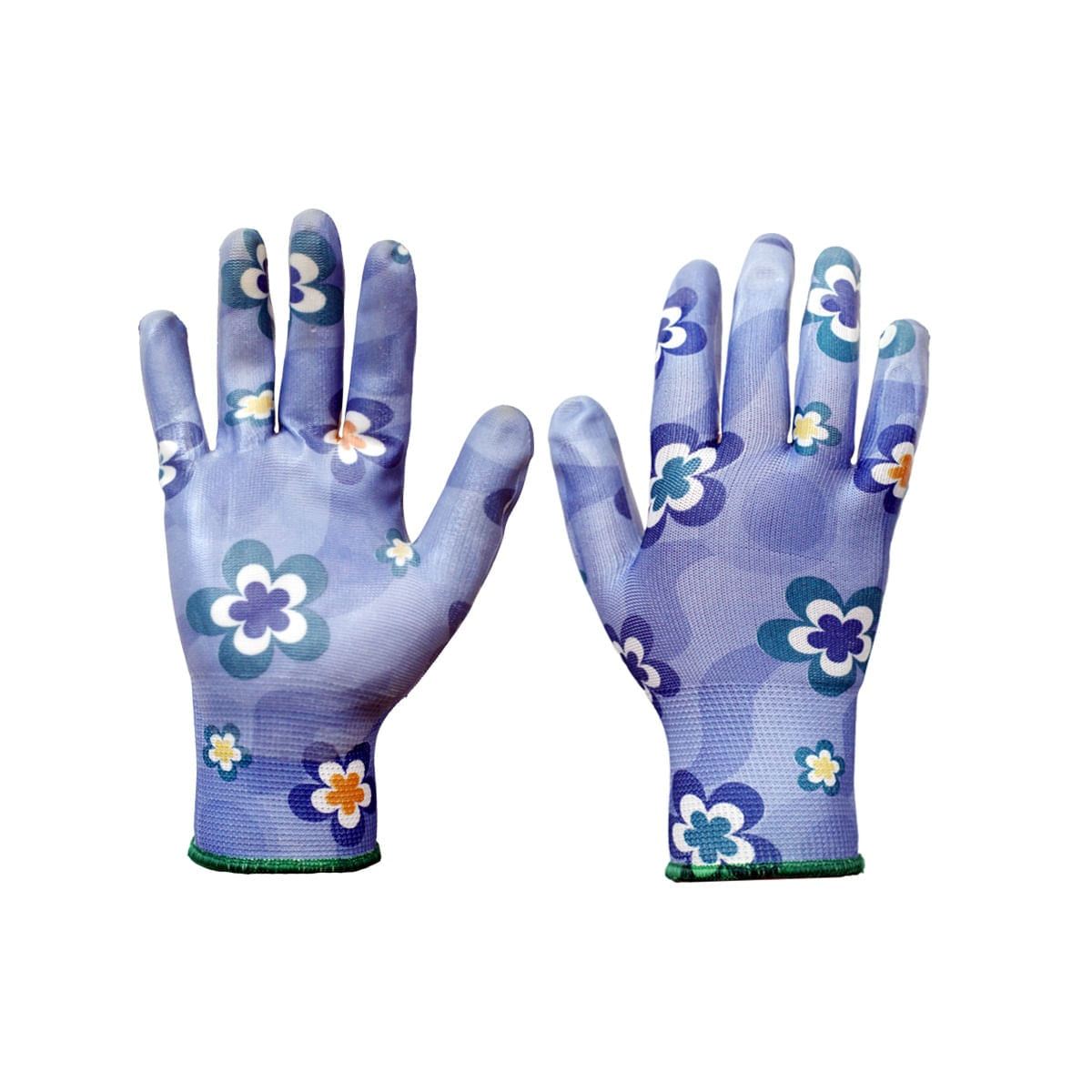 Encontraproduto.com.br - 3 Pares luvas Multiuso com Nitrilo cozinha antibacteriana M