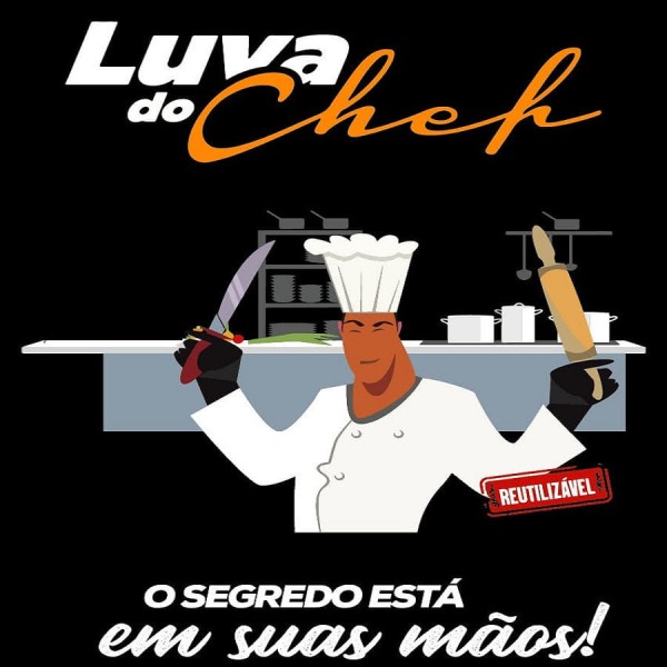 Encontraproduto.com.br - Tabua Corte LISA Churrasco com LUVAS polietileno-Preta 50x30