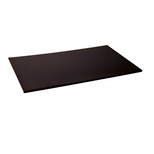 Encontraproduto.com.br - Tabua Corte LISA polietileno - Preta - 60 x 40 - Churrasco