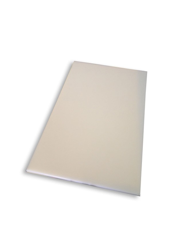 Encontraproduto.com.br - Tabua de Corte LISA  em polietileno - branca -  50 x 30